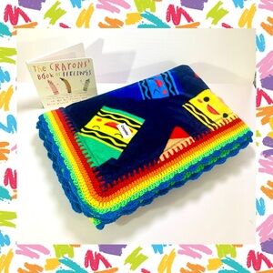 Crayola Youth Crochet Blanket Set - 2 Piece